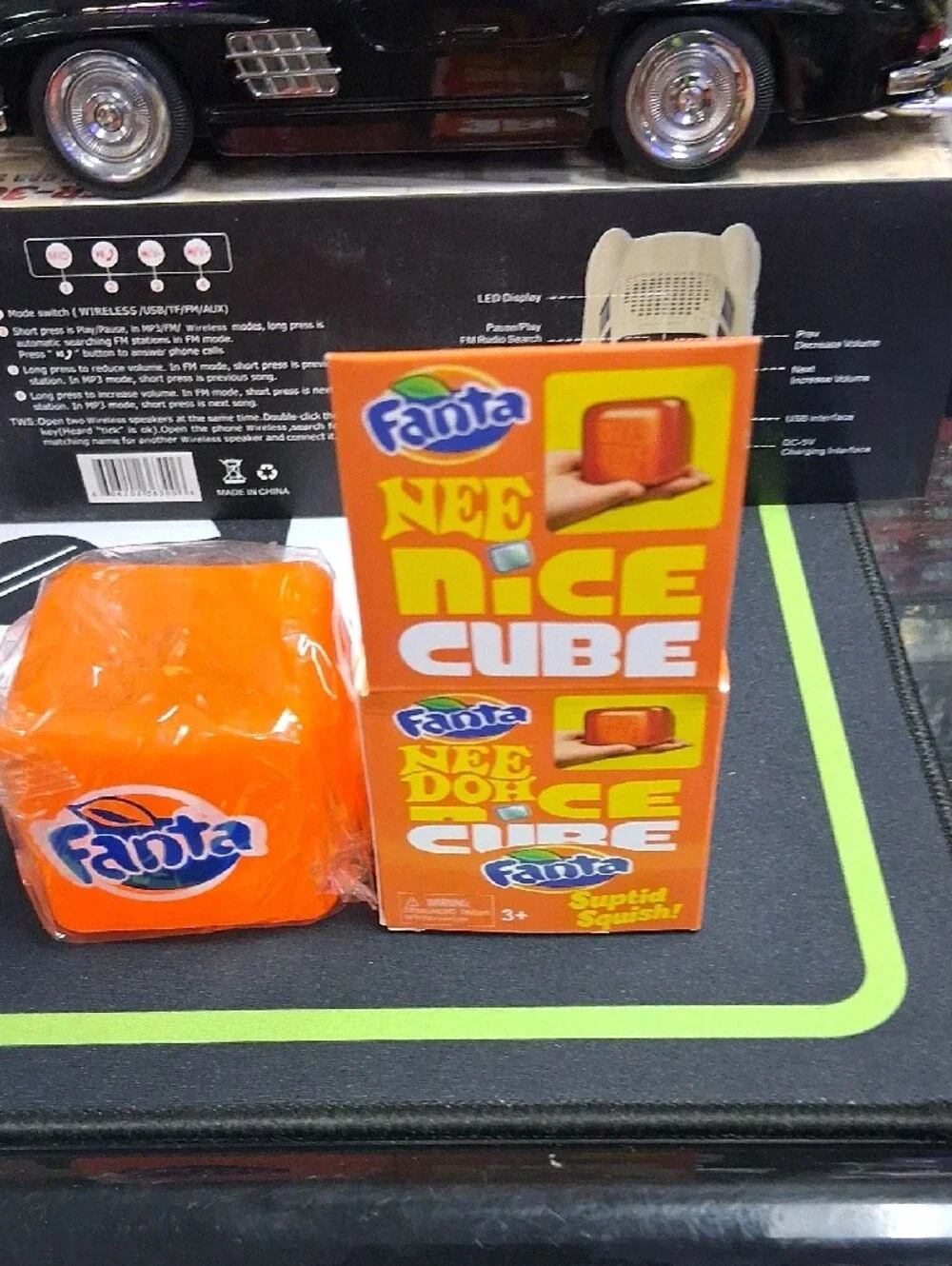 Fanta Nee Nice Cube Orange Promotional Collectible